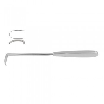 Langenbeck Retractor Hollow Handle Stainless Steel, 22.5 cm - 8 3/4" Blade Size 30 x 16 mm